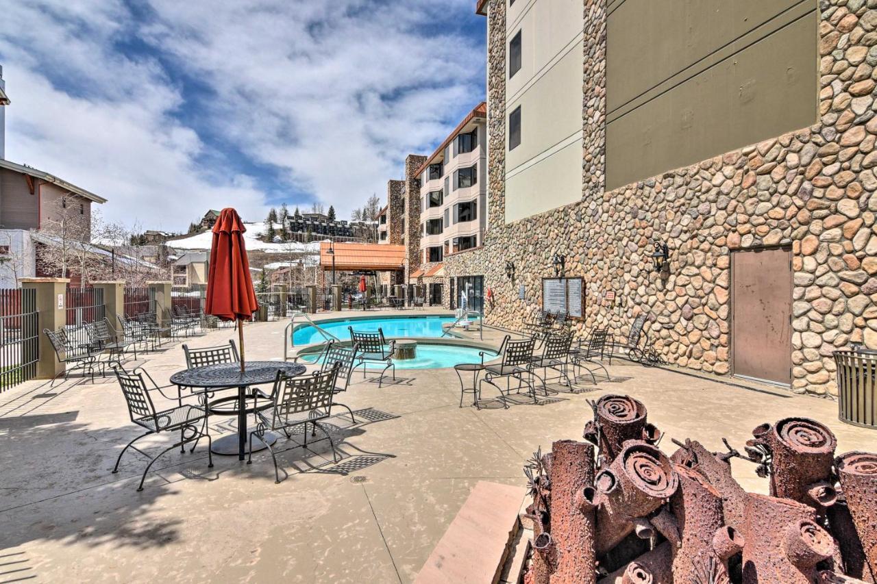 Ski-Inandski-Out Crested Butte Studio With Pool Access Bagian luar foto